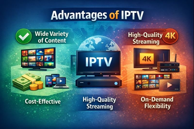 Advantages of IPTV
