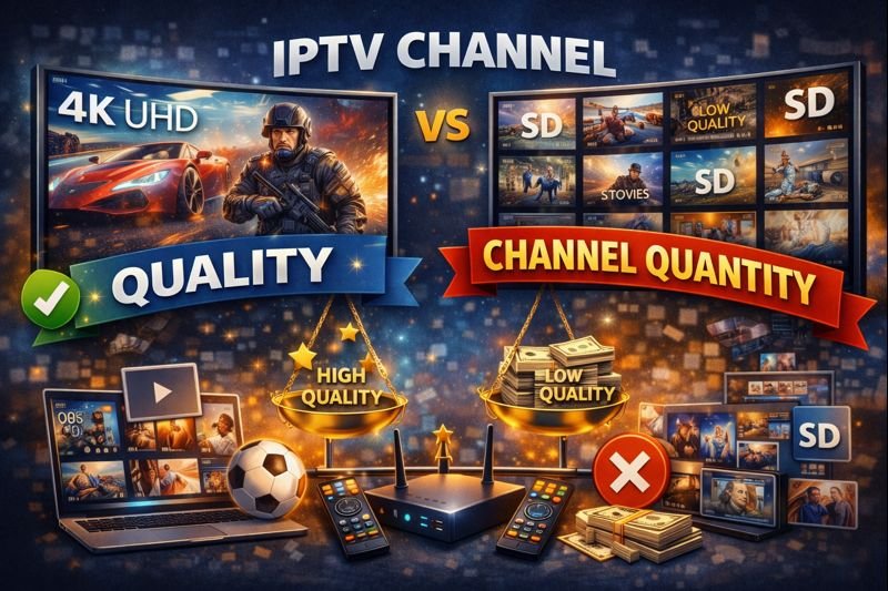 IPTV Channel Quality vs Channel Quantity