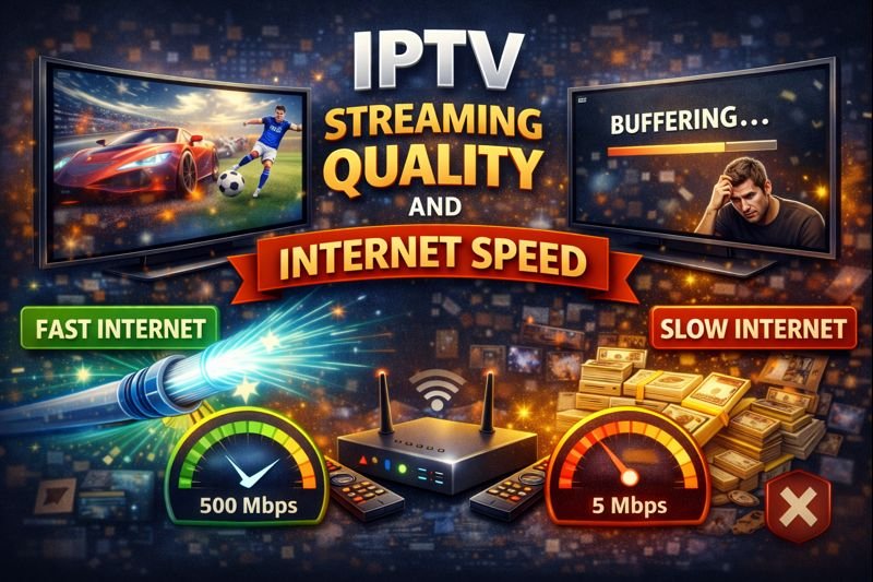 IPTV Streaming Quality and Internet Speed