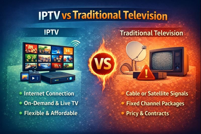 IPTV vs Traditional Television