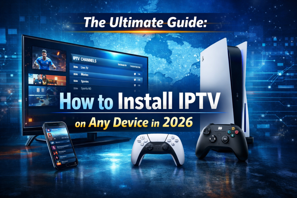 Installing IPTV on Xbox and PlayStation