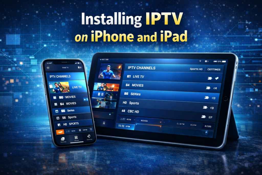 Installing IPTV on iPhone and iPad