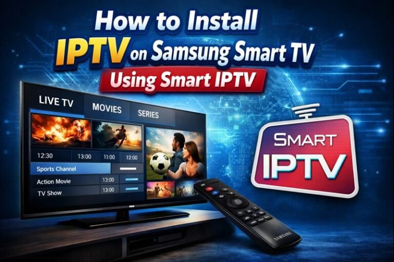 How to Install IPTV on Samsung Smart TV