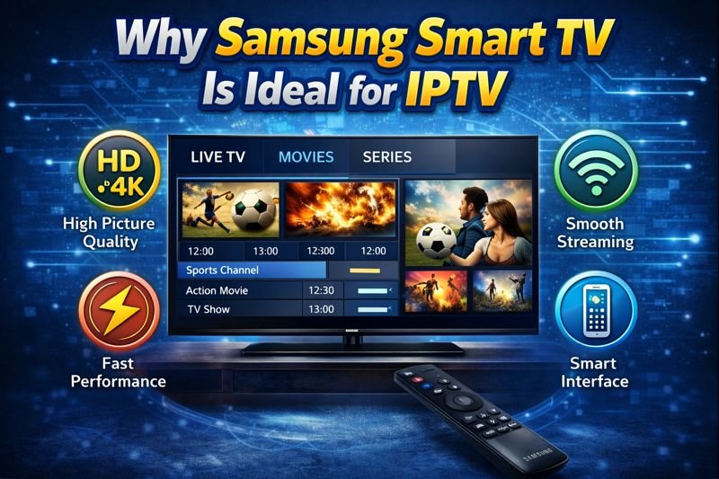 Why Samsung Smart TV Is Ideal for IPTV
