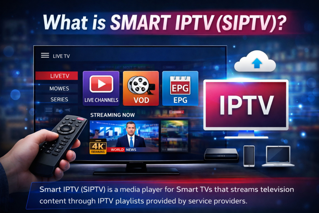 What is Smart IPTV (SIPTV)?