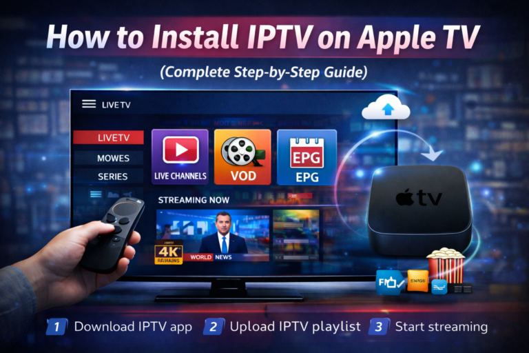 How to Install IPTV on Apple TV