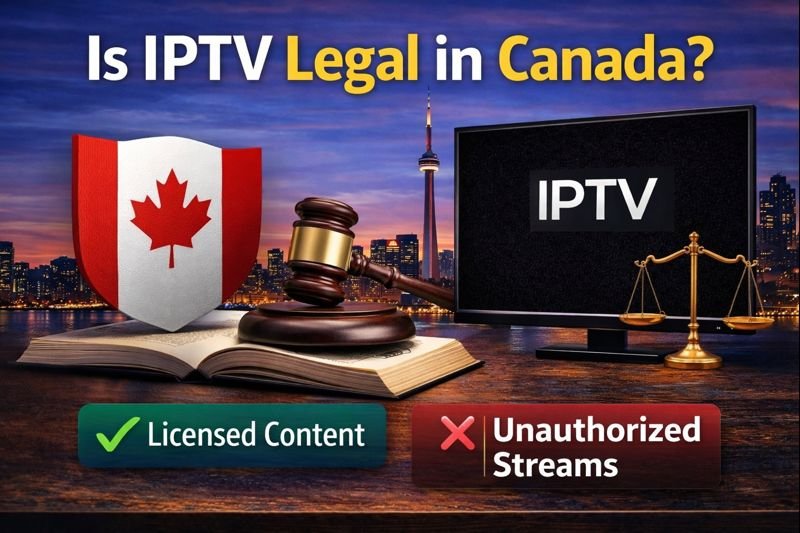 Is IPTV legal in Canada?