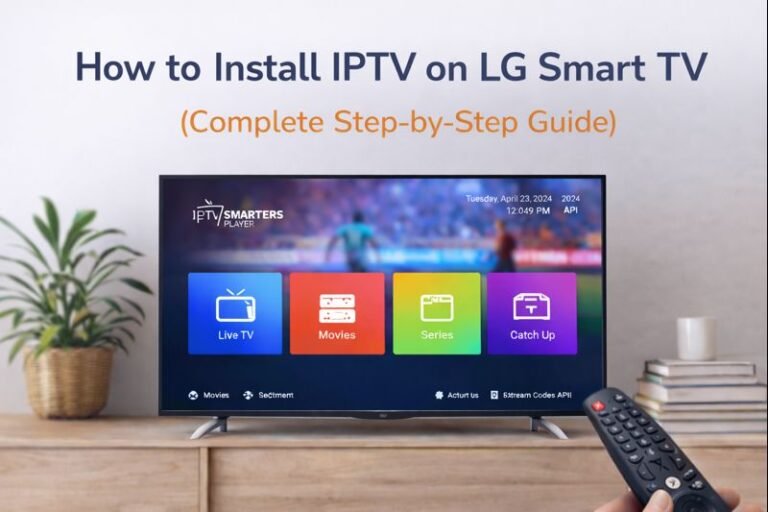 How to Install IPTV on LG Smart TV