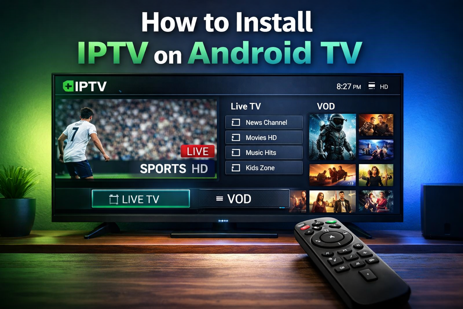 How to Install IPTV on Android TV