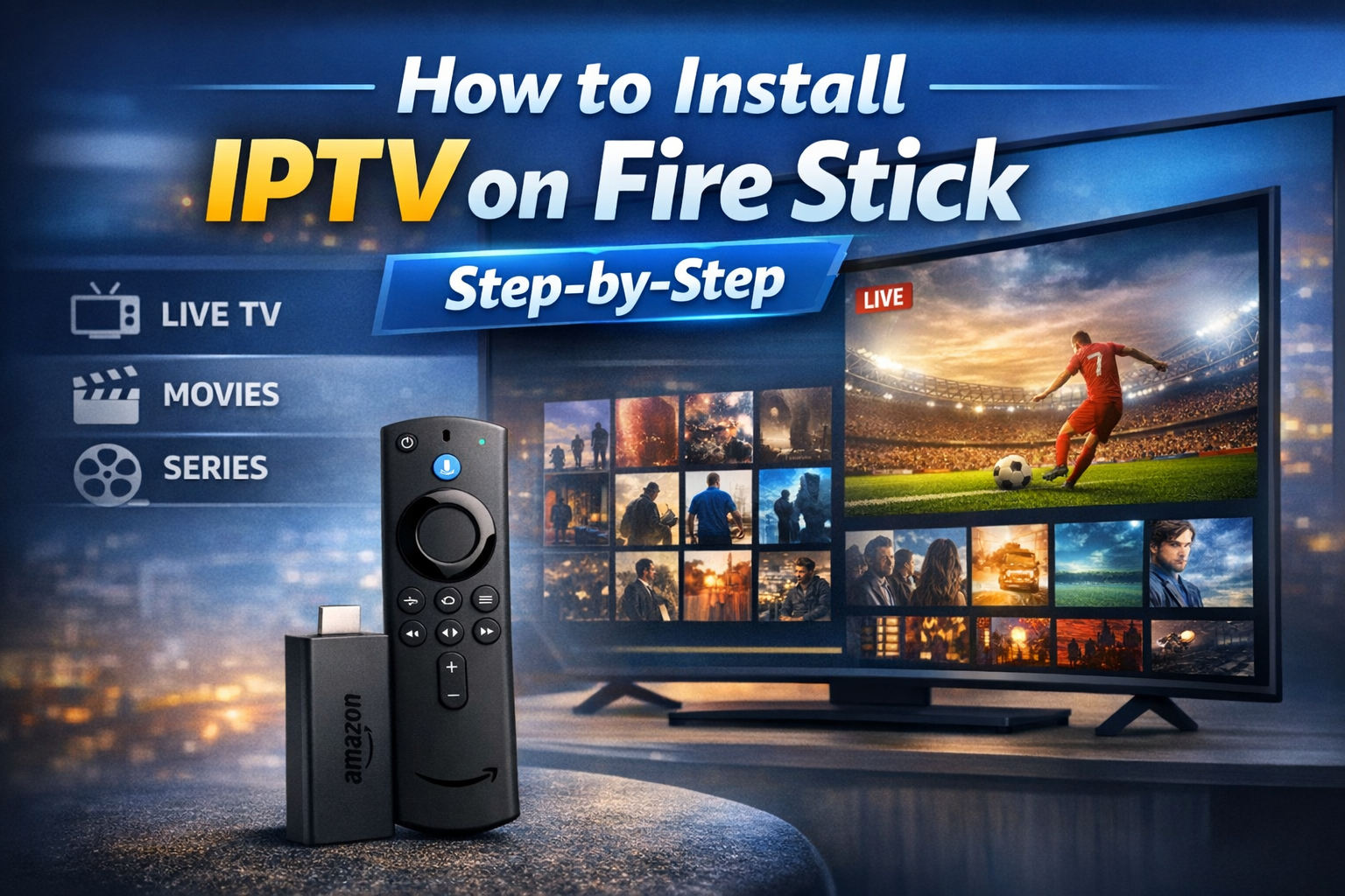 How to Install IPTV on Fire Stick