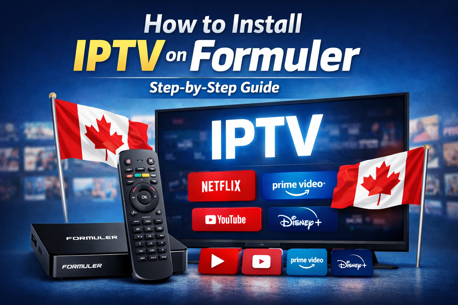 How to Install IPTV on Formuler