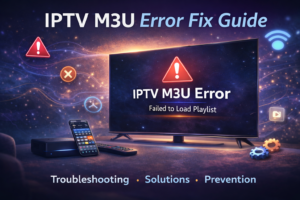 IPTV M3U Error Fix Guide
