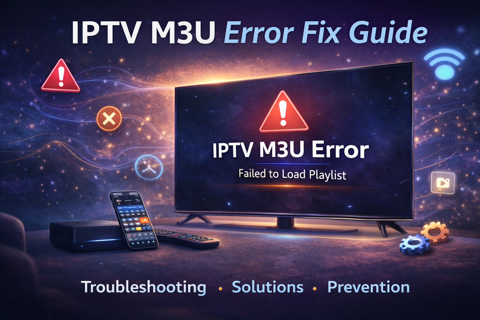 IPTV M3U Error Fix Guide
