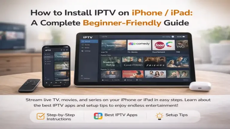 How to Install IPTV on iPhone / iPad