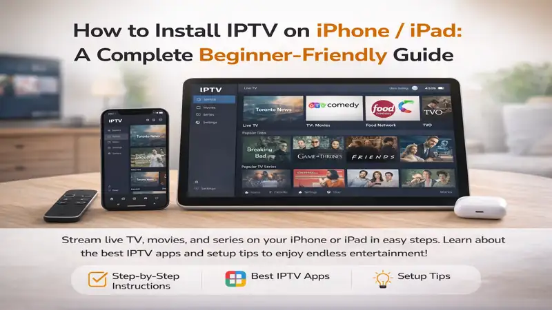 How to Install IPTV on iPhone / iPad
