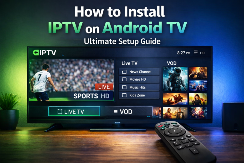 Requirements to Install IPTV on Android TV