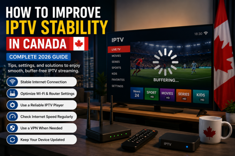 how to improve IPTV stability in Canada